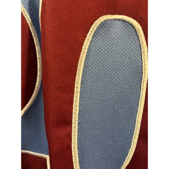 Majestic Philadelphia Phillies Mike Schmidt Cooperstown Collection Jersey Sz L - Picture 5 of 11